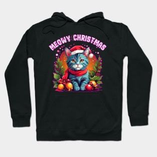 meowy christmas Hoodie